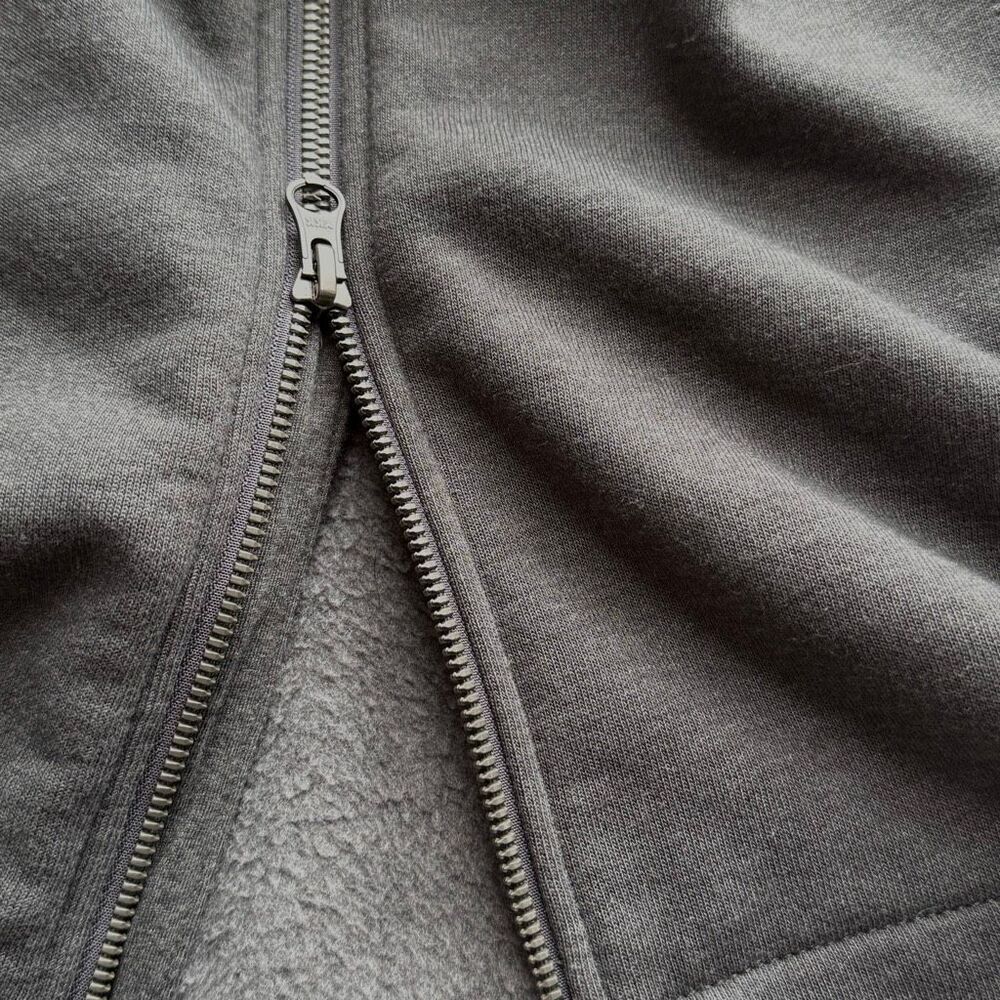 Carhartt Relaxed Fit Lined Full Zip Charcoal Gray Hi Lo Hoodie - Women’s US S (4 - Picture 12 of 12